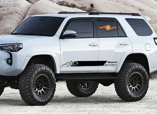 Mountain Edition zijstrepen vinyl decal kit voor Toyota 4Runner