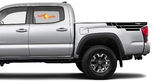 Toyota Tacoma TRD zijbed graphics sticker model 8
