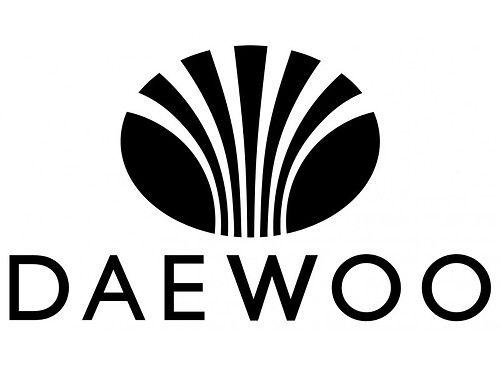 DAEWOO DECAL 2014 Zelfklevende vinyl sticker Decal
