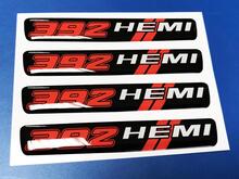 Stuurwiel Hemi 392 embleem koepelvormige sticker sticker Challenger Charger
 3