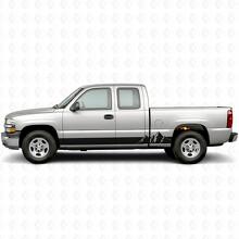 Alpine Ridge Deur- & Sierlijst Vinyl Strepen voor Chevrolet Silverado 1500 GMT800 1999-2007_2
