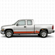 Alpine Ridge Deur- & Sierlijst Vinyl Strepen voor Chevrolet Silverado 1500 GMT800 1999-2007_4