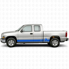 Alpine Ridge Deur- & Sierlijst Vinyl Strepen voor Chevrolet Silverado 1500 GMT800 1999-2007_5
