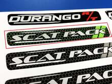 Stuurwiel Scat Pack Limoen embleem koepelvormige sticker sticker Challenger Charger Scatpack
 2
