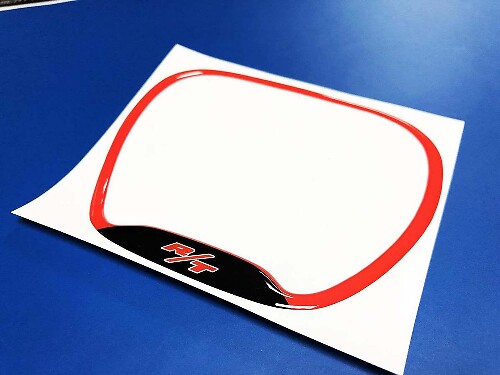 R/T Stuurwiel Afwerkingsring Bol Embleem Decal voor Dodge Challenger Charger