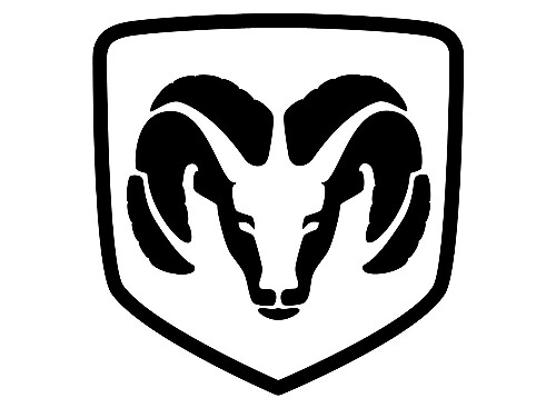 DODGE RAM DECAL 2017 Zelfklevende vinyl sticker sticker