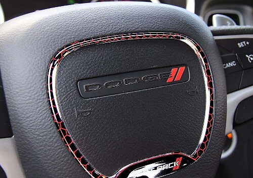 Scat Pack stuurwiel sieraadrand bol decal voor Dodge Challenger of Charger