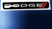 Eén stuurwiel embleem koepelvormige sticker sticker Challenger Charger dodge
 2