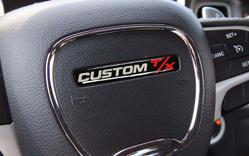 Stuurwiel Durango RT R/T embleem koepelvormige sticker sticker Challenger Charger Dodge
