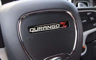 Stuur Durango RT R/T embleem koepelvormige sticker Challenger Charger Dodge
