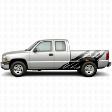 Getande Vinylstrepen voor de Zijwand van Chevrolet Silverado 1500 GMT800 1999-2007_2