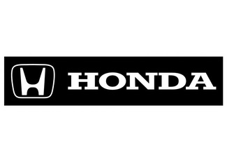 HONDA 1 DECAL 2025 Zelfklevende vinyl sticker sticker