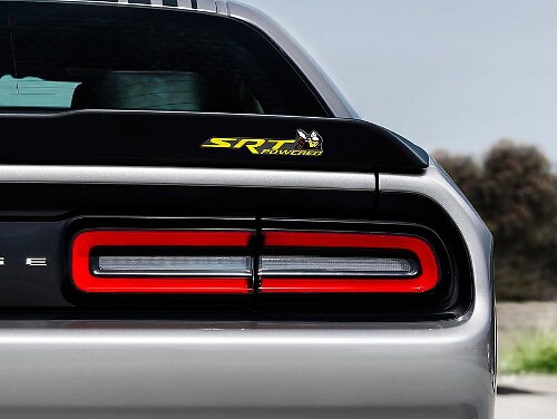 SRT Aangedreven Bol Embleem Stickers voor Dodge Challenger of Charger