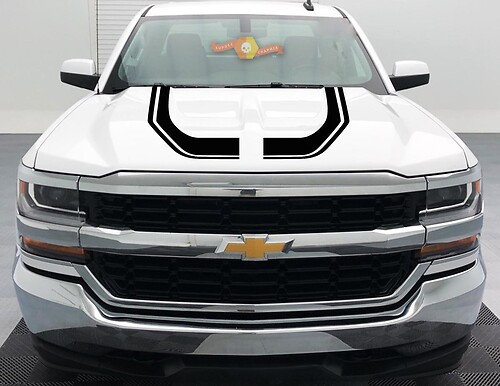 2016 - 2018 Rally Edition Style Z71 Chevrolet Silverado KAP GRAFIEK
