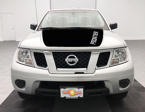 NISSAN Frontier HOOD Wrap Past 2005-2018 GRAFISCHE BLACKOUT
