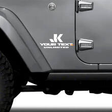 Sticker Decal voor Jeep Wrangler Unlimited CJ TJ YK JK XJ 2