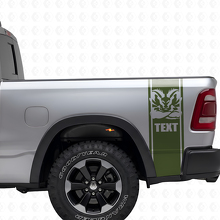 Custom Hemi Stijl Zijstrook Vinyl Decal Set voor Dodge Ram 1500 2500_3