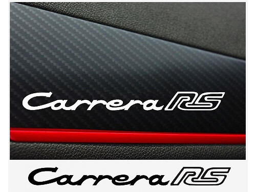 Carrera RS Achter Vinyl Sticker voor Porsche 911 1974-83_1