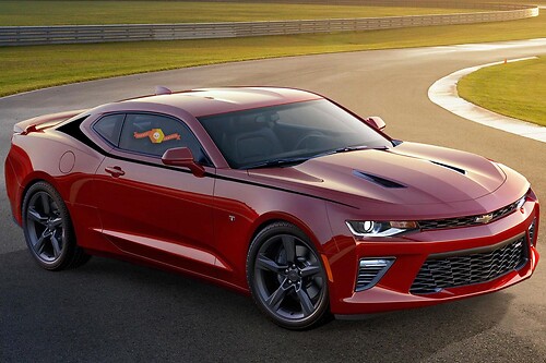 2 x C-stijl bovenste accent grafische stickers stickers strepen voor Camaro 2016 - 2018
