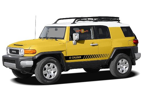 FJ Cruiser Gradient Line Zij Vinyl Decal Sticker voor Toyota FJ Cruiser