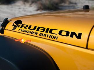 Jeep Rubicon Punisher Edition Sticker - 26