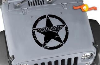 Willys Jeep Hood Sticker - 20