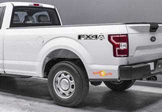 2015-2019 Ford F150 f250 FX4 Off Road-stickers - Offroad-stickers Vrachtwagenbedzijde
