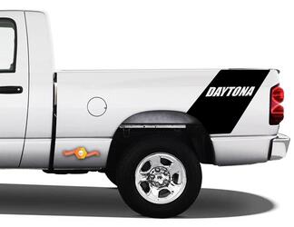 Daytona Dodge Ram 1500 Bed Side Racing Achter Stripe Vinyl Decal Sticker - 2
