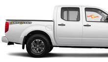 Desert Runner Bandenprofiel Bed Zij Vinyl Decal Set voor Nissan Frontier_2