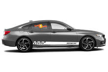 Racing rocker panel strepen vinyl stickers stickers voor Honda Accord Sport
 4