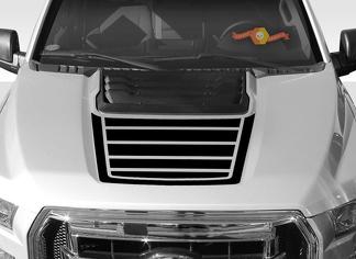 FORD F-150 Raptor SVT Hood Graphics 2015-2019 - Ford Racing Stripe-stickers - 3
