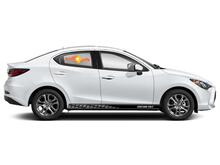 Racing rocker panel strepen vinyl stickers stickers voor Toyota Yaris
 2