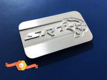 SRT Supercharger Hellcat metalen aluminium badge naamplaatje embleem 68227674AB
 2