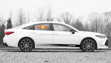 Racing rocker panel strepen vinyl stickers stickers voor Toyota Avalon
 4
