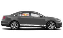 Racing rocker panel strepen vinyl stickers stickers voor Ford Taurus
 2