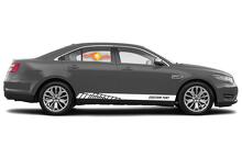 Racing rocker panel strepen vinyl stickers stickers voor Ford Taurus
 3