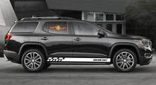 Racing rocker paneel strepen vinyl stickers stickers voor GMC Acadia
 4
