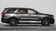 Racing rocker panel strepen vinyl stickers stickers voor Dodge Durango
 2