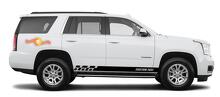 Racing rocker paneel strepen vinyl stickers stickers voor GMC Yukon
 4