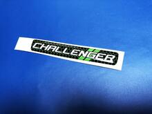 Stuurwiel Lime Honeycomb Challenger embleem koepelvormige sticker sticker
 3