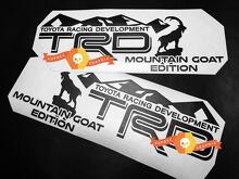 TRD Mountains Goat Edition Universele Vinyl Decal Sticker voor Toyota FJ Cruiser_2