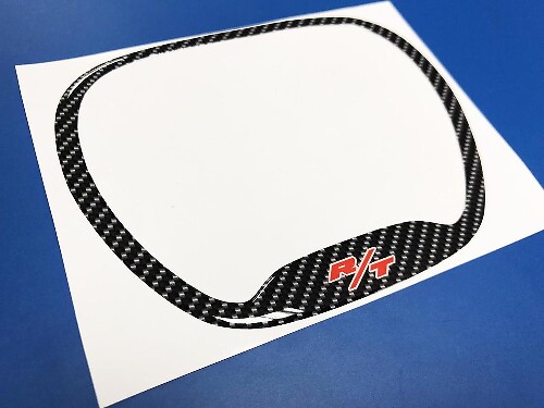 R/T Stuurwiel Afdekring Bolvormige Decal voor Dodge Challenger en Charger