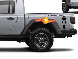 Paar Jeep Gladiator 2020 stickers sticker voor beide zijden

