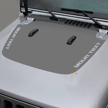 Jeep Gladiator Side JT Wrangler JL JLU Hood Vinyl decal sticker Grafische kit voor 2018-2021 voor beide zijden
 2