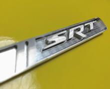 3D SRT passagiersinterieur HVAC-inleg voor CHARGER Chellenger Powered by SRT-embleem Aluminium onderdeel
 3
