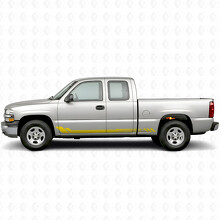 Honingraat Deur- & Instaplijst Vinyl Strepen voor Chevrolet Silverado 1500 GMT800 1999-2007_3