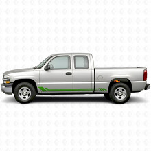 Honingraat Deur- & Instaplijst Vinyl Strepen voor Chevrolet Silverado 1500 GMT800 1999-2007_6