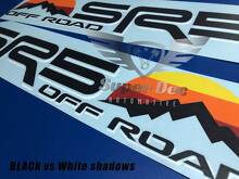 SR5 Off Road Vintage Stijl Zij Vinyl Decals Set voor Toyota Tacoma Tundra 4Runner_2