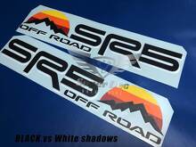 SR5 Off Road Vintage Stijl Zij Vinyl Decals Set voor Toyota Tacoma Tundra 4Runner_3