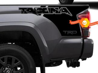 Paar TRD Tacoma in Raptor-stijl Bed Side Vinyl Decals Kit Stickers voor Tacoma 16-21

